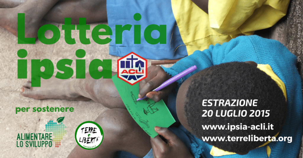 Lotteria 2015 Terre e Libertà Lotteria 2015 Terre e Libertà