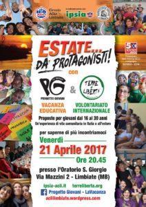 Proposte estate 2017 Proposte estate 2017 / Presentazione Limbiate 21 aprile 2017
